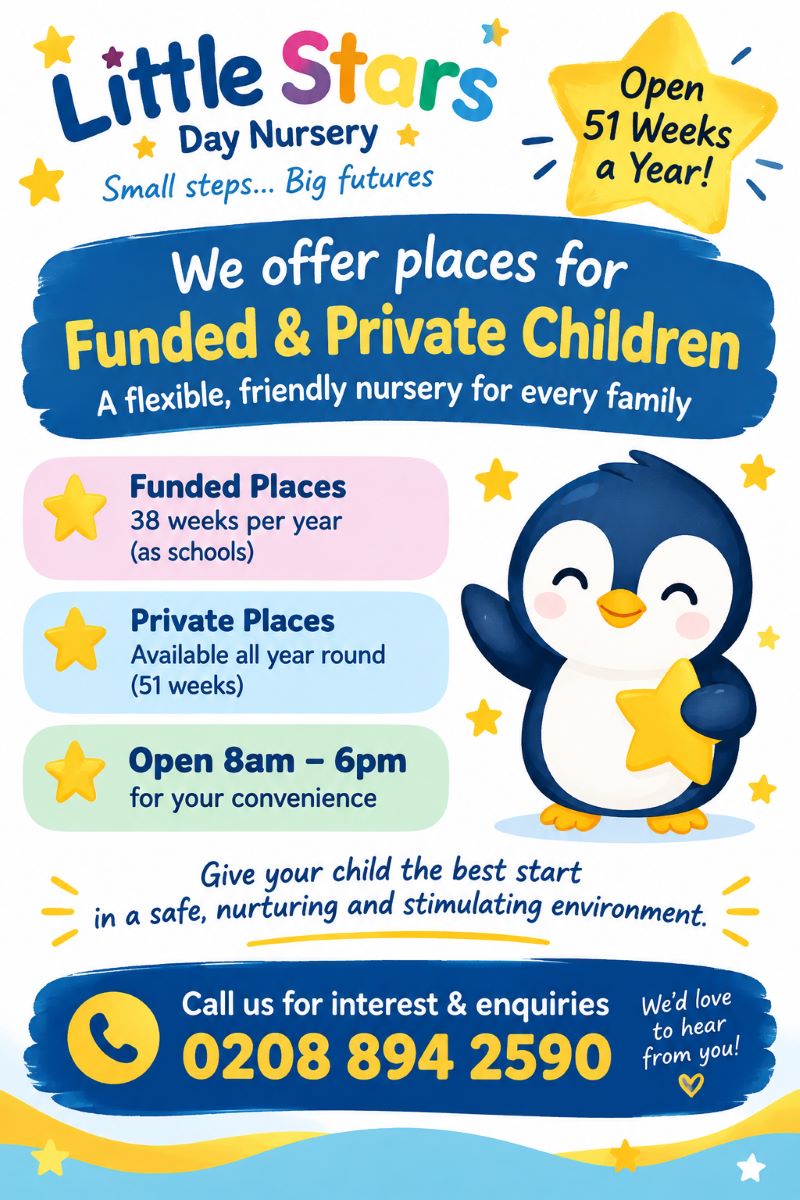 Little Stars Day Nursery - Small Steps, Big Futures